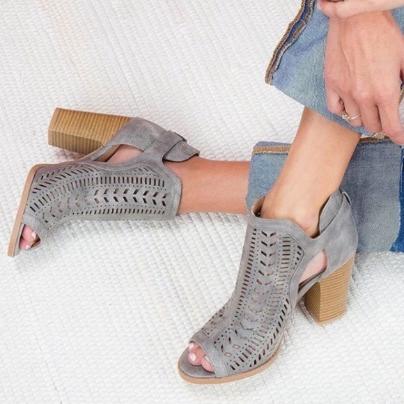 Peep Toe Bootie - Picture 2 of 2